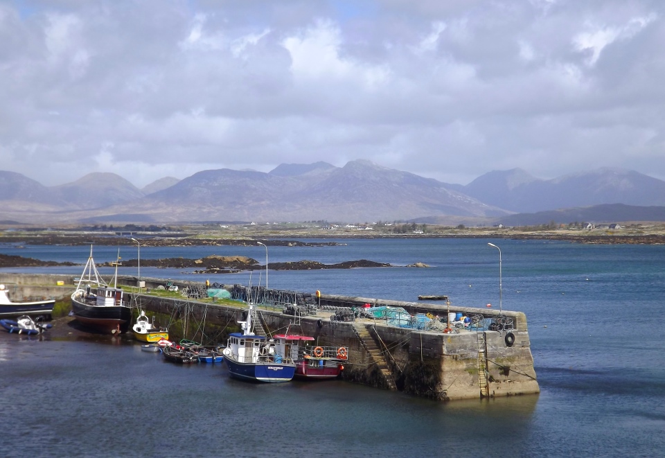 A View from Roundstone, Connemara, County Galway