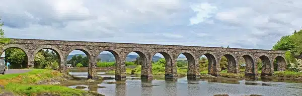 All Twelve Arches of the Bridge in Ballydehob