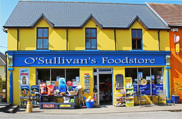 O'Sullivans foodstore shop front
