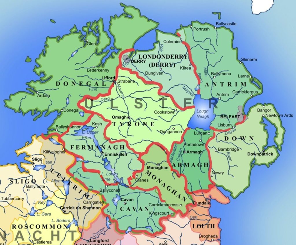 Ulster Musical Map - Danny Boy and the Music and Songs of Ulster (#734)