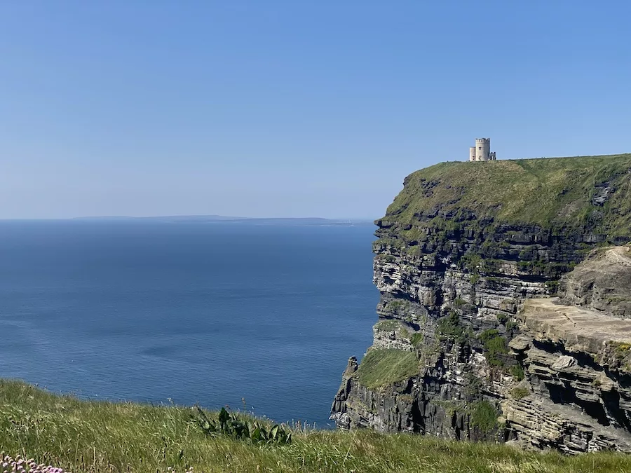 Cliffs of Moher on a sunny day in County Clare, Ireland