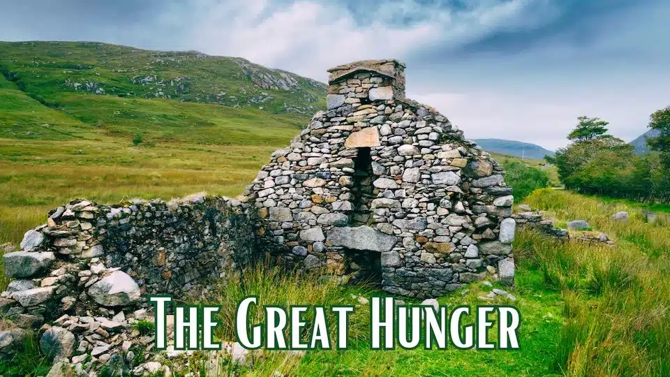 The Great Hunger - An old Irish ruin.