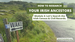 Irish Census and Civil Records - Module 4 of Course