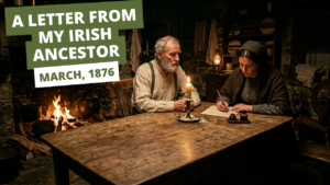 Copy of ST. Patrick 1 - A letter from my Irish Ancestor, March, 1876