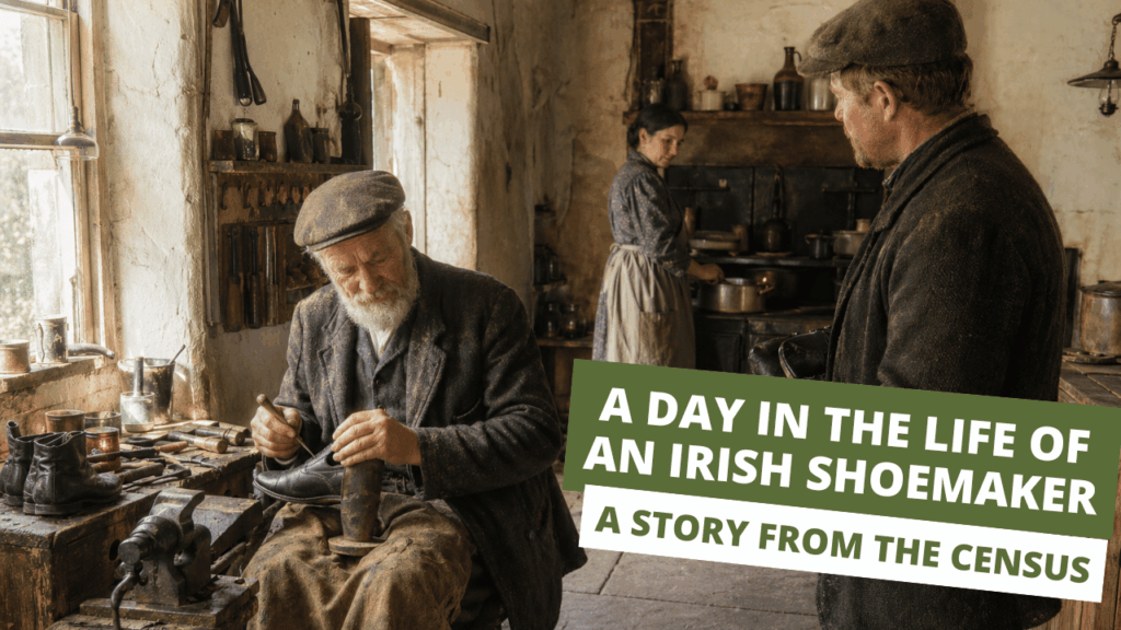 A Day in the life of an Irish Shoemaker
